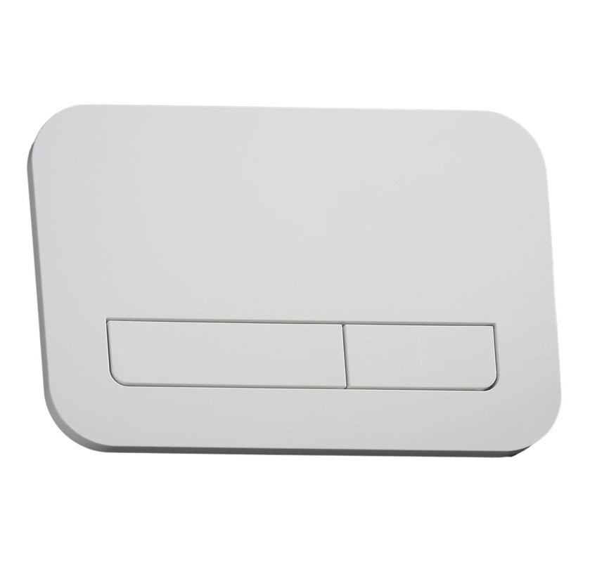Панель змиву Koer KT-0609-03 240x160x7mm пластикова, кнопка лінійна (колір білий) (KR6129)   ( 26851 ) Харків - фото 6