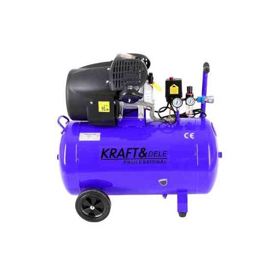 Поршневой компрессор  Kraft&Dele KD4065 100 л 3 кВт Киев