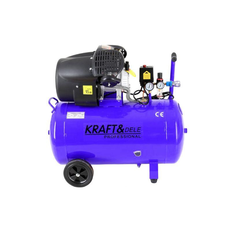 Поршневой компрессор  Kraft&Dele KD4065 100 л 3 кВт Киев - изображение 1