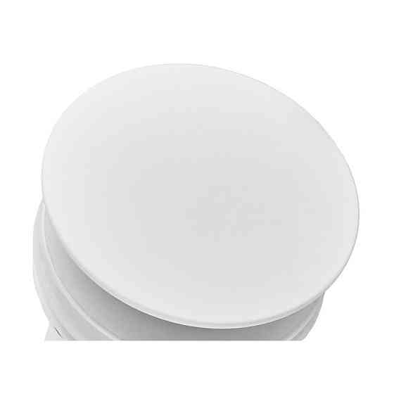 Донный клапан для раковины Koer PW-07-03 1 1/4'' с переливом автоматический СLICK-СLACK (Цвет белый) (KR5783) Киев