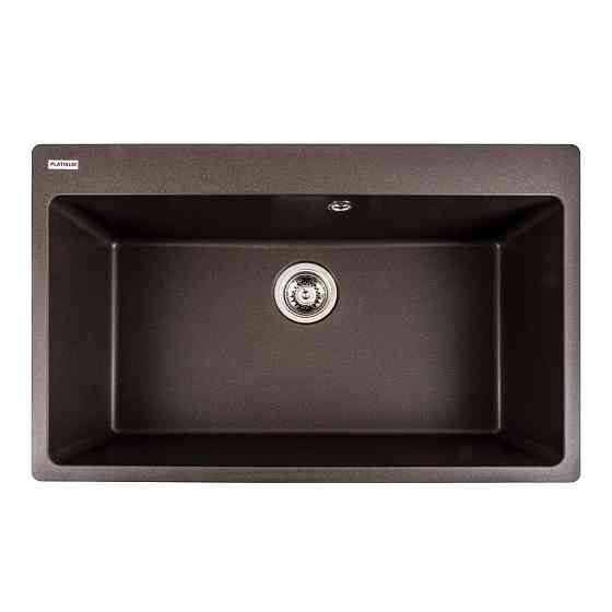 PLATINUM Гранітна мийка для кухні Platinum 7850 Bogema матова Темна скеля Київ
