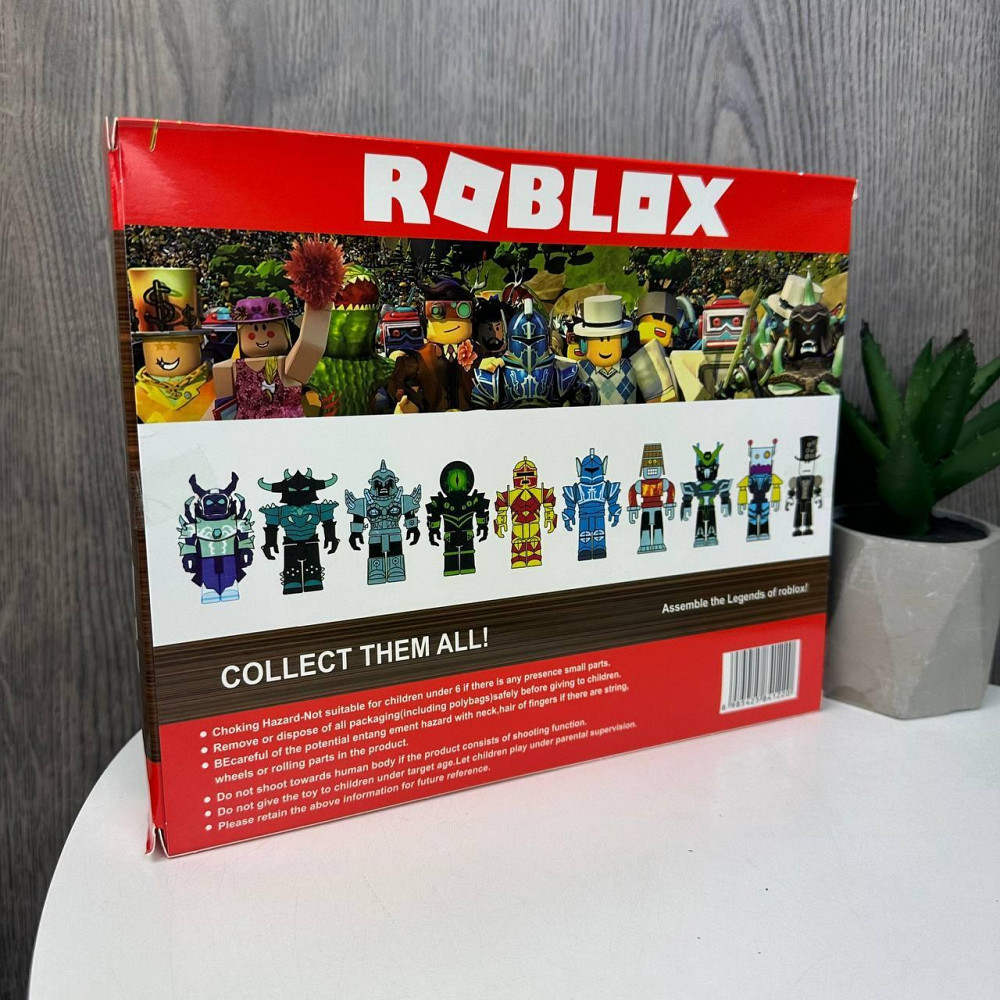 Набір іграшки фігурки Роблокс 6 шт в коробці, набір фігурок Roblox іграшка скейт ( 20063 ) Харків - фото 4