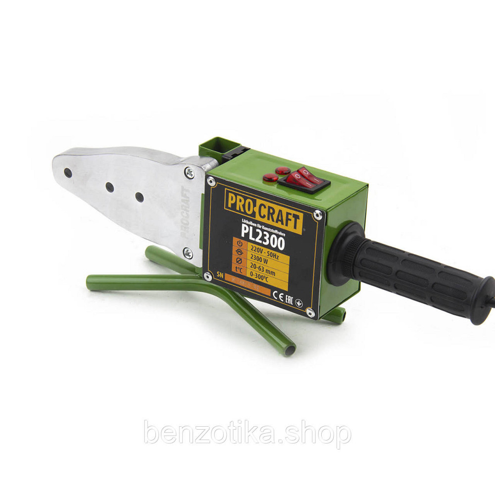 Паяльник для пластикових труб Procraft PL2300 Київ - фото 3