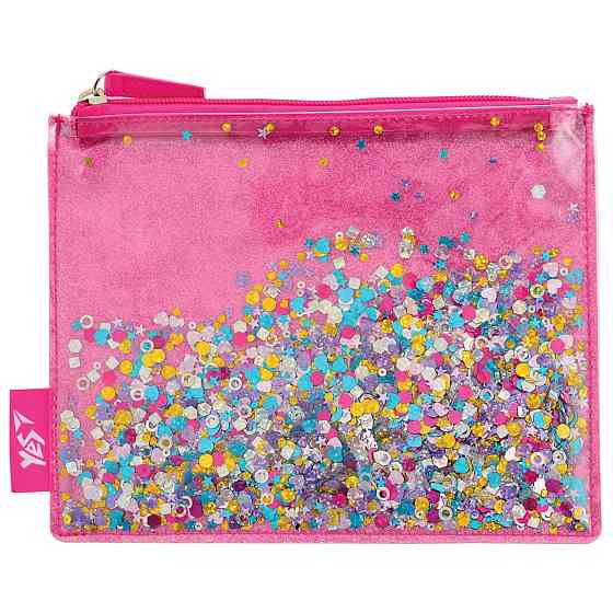 Пенал-косметичка "YES" 532638 з блискітками "Glitter sorbet", шт Київ