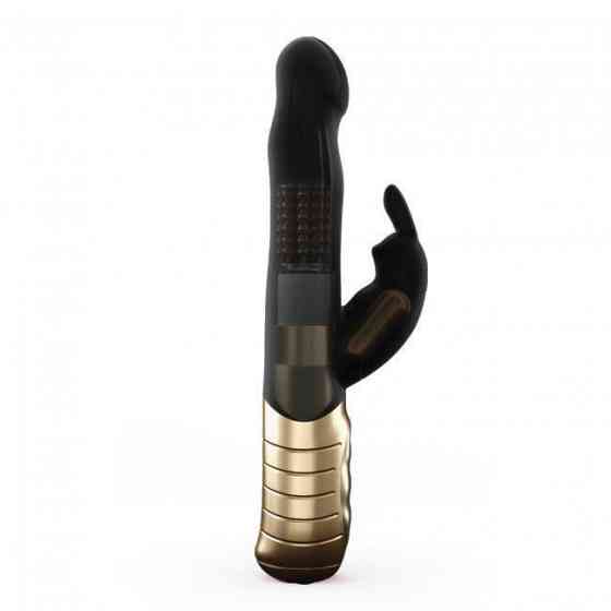 Вибратор-кролик Dorcel Baby Rabbit Gold 2.0 с жемчужным массажем и вращающейся головкой Sex Aura Киев