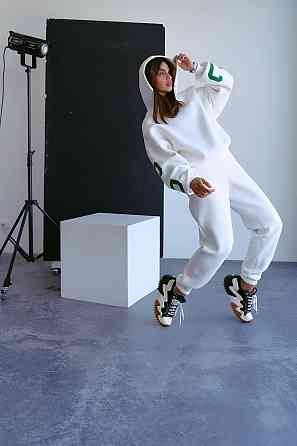 Женский стильный повседневный костюм Chicago с двойным капюшоном Одесса