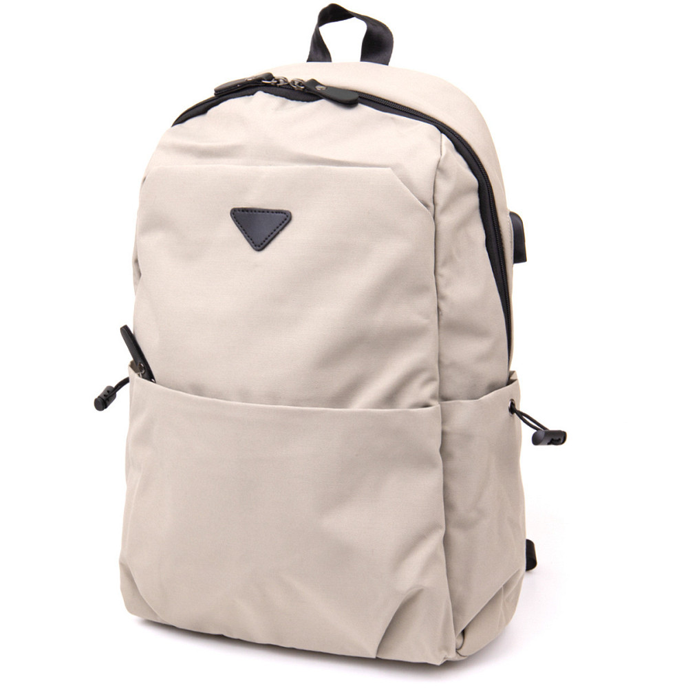 Рюкзак текстильний smart унісекс Vintage 20624 Сірий Київ - фото 1