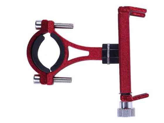 Держатель телефона HFCM-14 (крепление на руль), алюминий, красный Мукачево