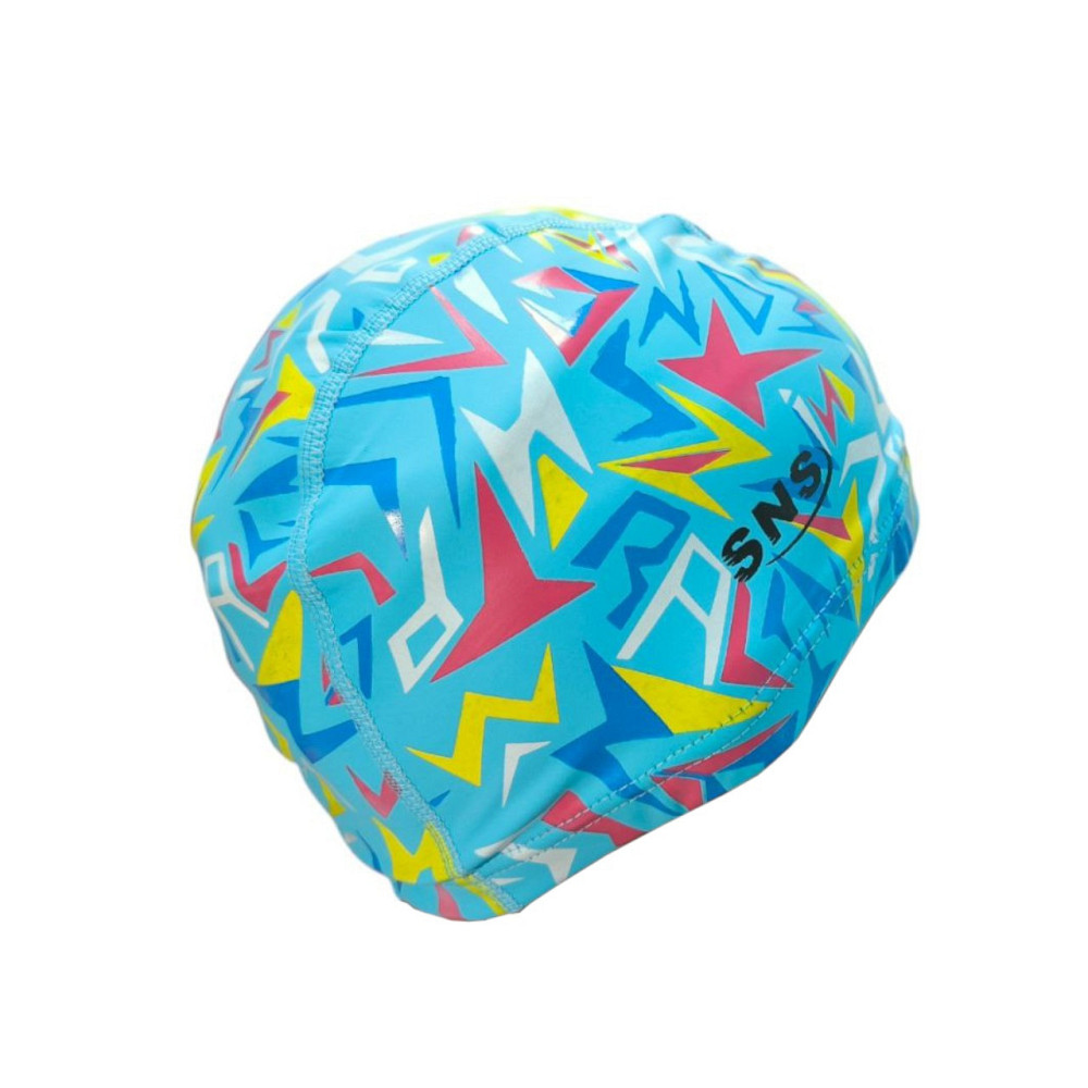 Шапочка для плавання тканинна SNS STARS PU-H8 Вишневе - фото 2