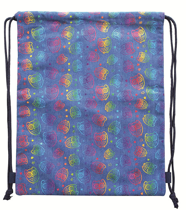Сумка-мішок "YES" DB-11 555417 Bright owl, 35*45, шт Київ - фото 1