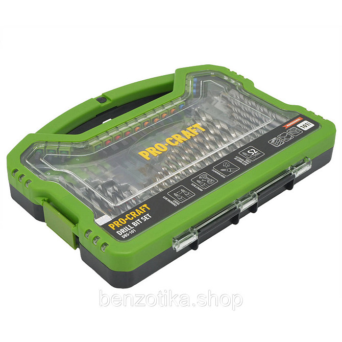 Набір свердл та біт Procraft DBS101 Киев - изображение 2