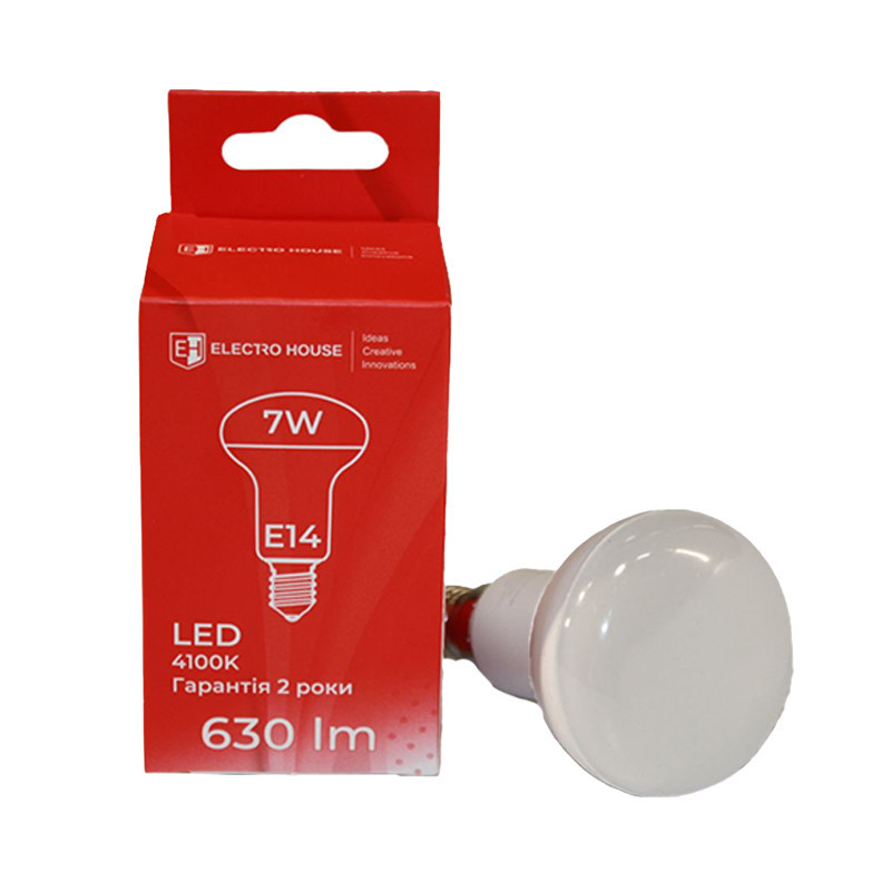 LED  лампа  7Вт E14  4100К 630 Лм 165-265 В Дніпро - фото 1