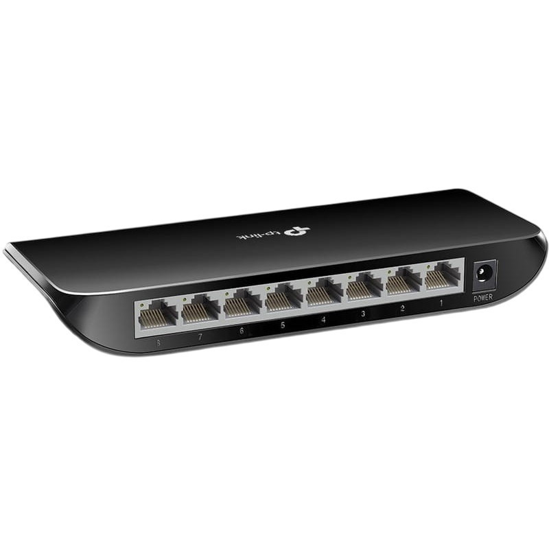 Комутатор TP-Link TL-SG1008D (8х10/100/1000 Мбіт, настільний) ( Ні ) Харків - фото 4