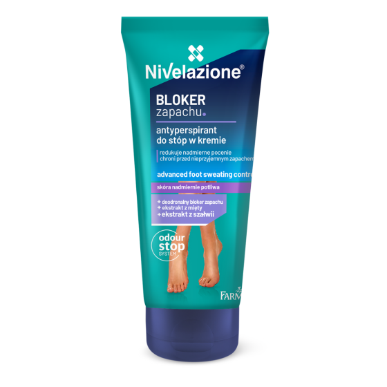 Крем-антиперспірант для ніг Nivelazione Farmona 75 мл Київ