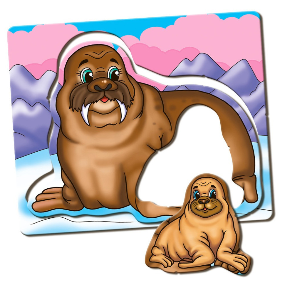 Дитяча розвиваюча гра Мами і малюки 81121 Північні тварини Вінниця - фото 8