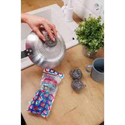 Скребок Добра Господарочка Спирально-металлические 3 шт. (4820086522199) Винница