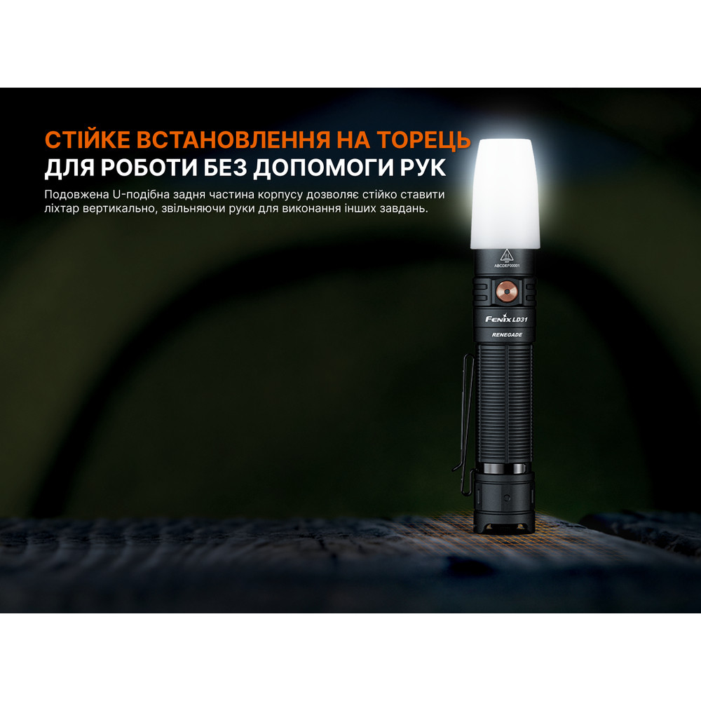 Ліхтар ручний Fenix LD31R Renegade Київ - фото 16