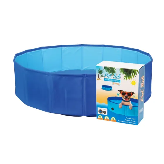 Складний басейн для собак та домашніх тварин Papillon розмір ХL Ø 160 x 30 см Київ