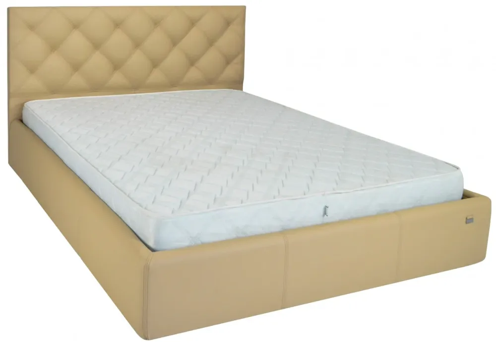 Кровать Bristol Comfort 120 х 190 см Fly 2238 С подъемным механизмом и нишей для белья Бежевый Киев - изображение 1