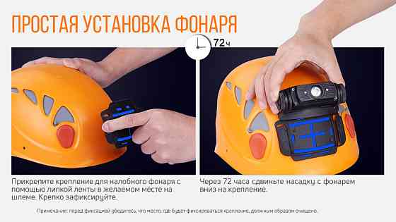 Крепление на налобник ALG-03 V2.0 Ровно