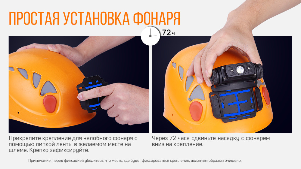 Крепление на налобник ALG-03 V2.0 Ровно - изображение 4