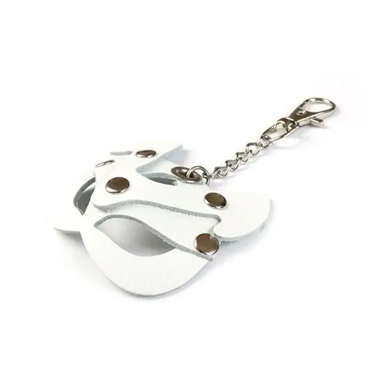 Брелок на карабіні для ключів Art of Sex Kitty, Білий Львов