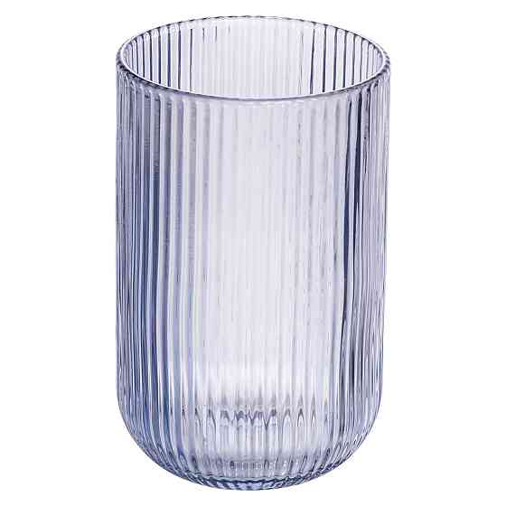 Набір склянок 6 шт скляні склянки 400 мл Блакитний HP7113BL Коломыя