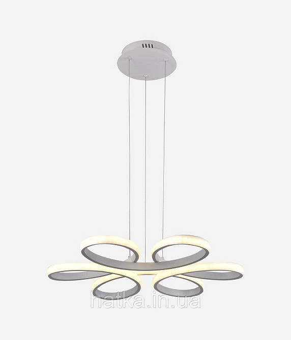 Люстра подвесная светодиодная Sirius LCD3061 WT белая Киев - изображение 3