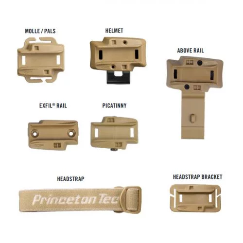 Тактичний ліхтар Princeton Tec Charge-MPLS з кріпленнями Койот Київ - фото 3