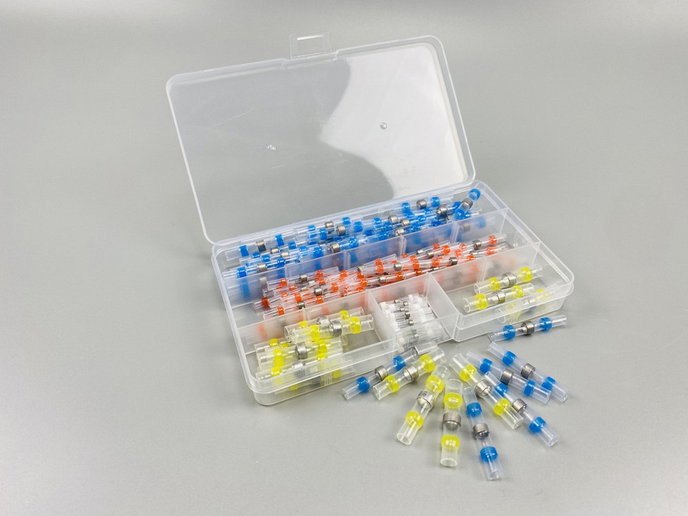 Набір паяльних з'єднувачів для проводів, термоусадочні стикові з'єднувачі, водонепроникні ізольовані Мукачево - фото 8