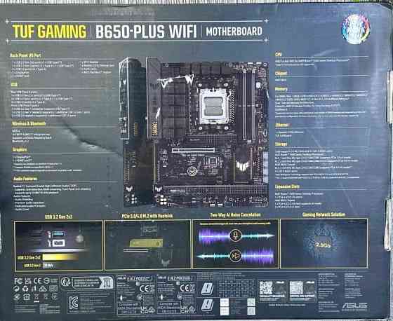 Материнська плата ASUS TUF GAMING B650-PLUS WIFI 2 шт. NEW! Харків