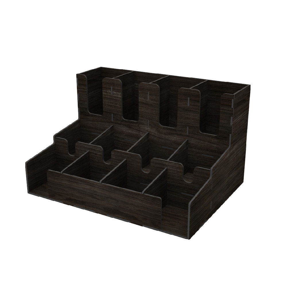 Барный органайзер EKOSTAR венге 425х320х250 Киев - изображение 1