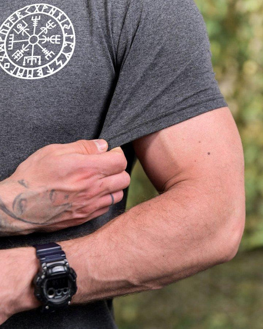 Бавовняна футболка Руні grey ПП7689 Одеса - фото 5