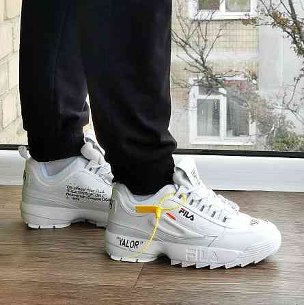 Кросівки FILA Disruptor Білі Філа Жіночі (розміри: 36,37,38,39,40) Відео Огляд Дніпро