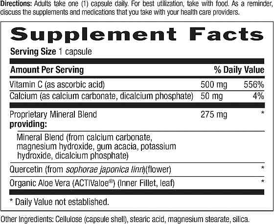 Вітамін C Country Life Buffer-C 500 mg 120 Vegetarian Capsules Луцьк