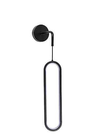 VALESO Бра настінне світлодіодне акрилове VALESO ph207 для спальні та вітальні 40W Чорне Коломыя