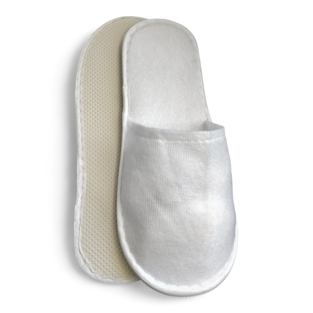 Готельні тапочки білі до тип тапочки для готелів одноразові тапочки для гостей Одеса - фото 5