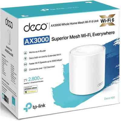 Точка доступу Wi-Fi TP-Link DECO-X60-1-PACK Вінниця