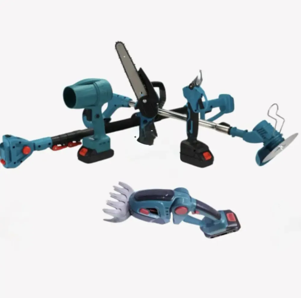 Аккумуляторный универсальный садовый набор 6 в 1 / Секатор / Мини-пила / Триммер / Воздуходувка / Удлинитель / Кусторез Коломыя - изображение 3