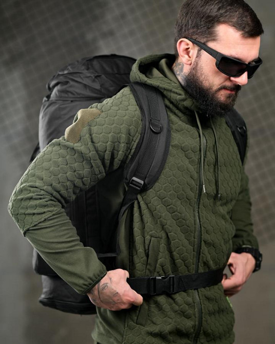 Рюкзак тактичний та туристичний 70л VA чорний ВТ6925 Одеса - фото 3