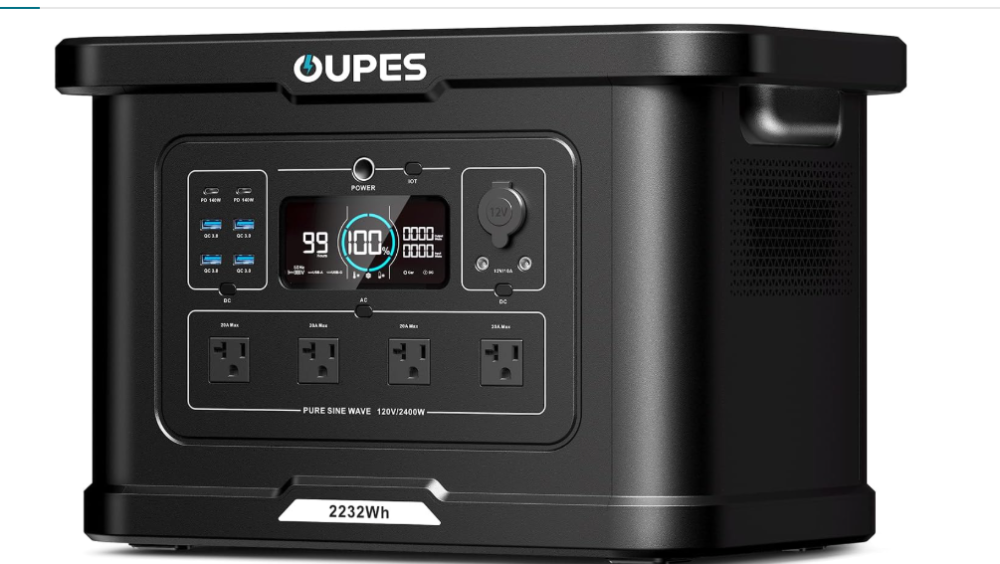 Зарядна станція Oupes Exodus 2400 (S024) Новинка Киев - изображение 1