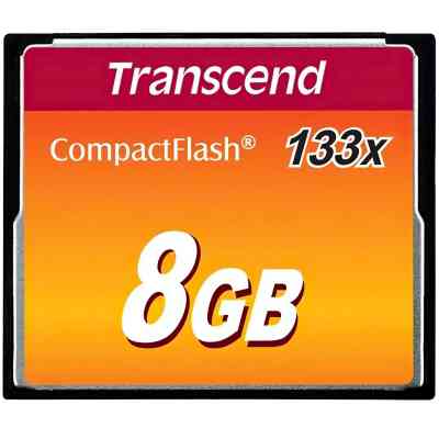 Карта пам&apos;яті Transcend 8Gb Compact Flash 133x (TS8GCF133) Вінниця