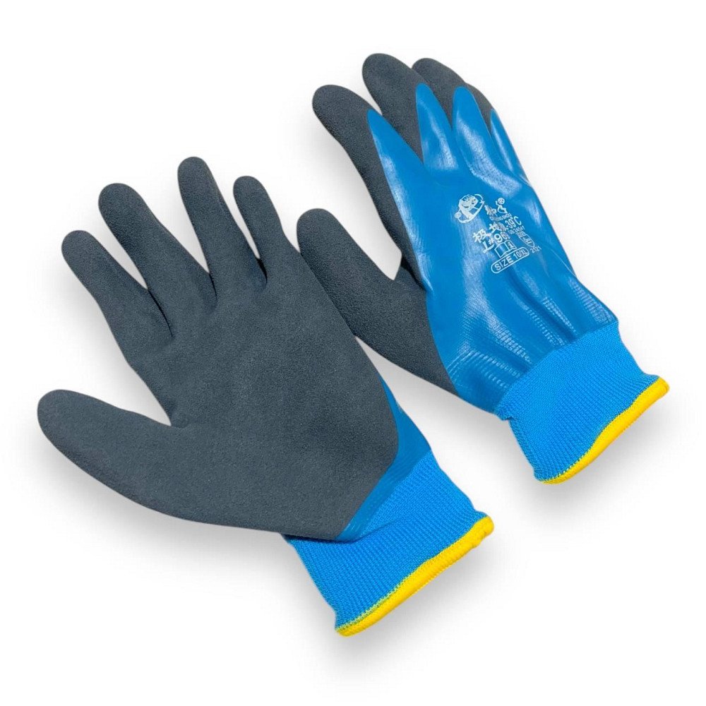 Рукавички зимові дуже теплі Нітрил щільний, усередині фліс до -30 Харків - фото 8