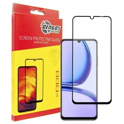 Чехол для мобильного телефона Dengos Kit for Realme C53 case + glass (Black) (DG-KM-47) Винница - изображение 4