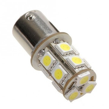 Світлодіодна лампа AllLight T25/5 13 діодів 5050 1157 BA15S 12V двоповерхова Харків - фото 1