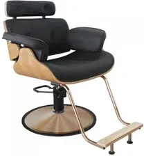 Перукарське Крісло Activeshop Gabbiano Fotel Fryzjerski Florencja Czarny Київ