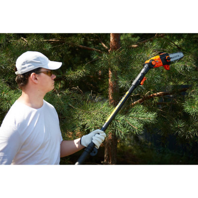 Цепная пила SEQUOIA высоторез с телекскоп. штангой, 20 В, 4Ah, шина 20 см (SBPS2008TO-EV) Винница - изображение 7