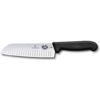 Кухонный нож Victorinox Fibrox Santoku 17 см Black (5.2523.17) Винница
