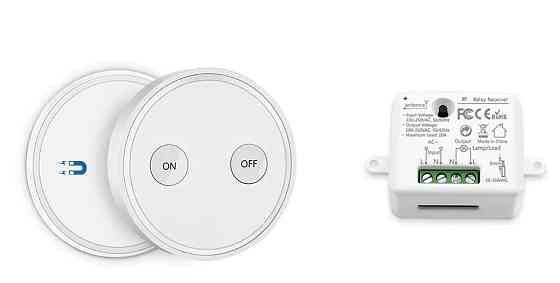 Комплект безпровідного вимикача та приймача світла LoraTap SS021KS Луцк