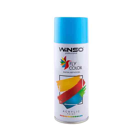Краска акриловая Winso Spray Светло-голубой 450мл Львов